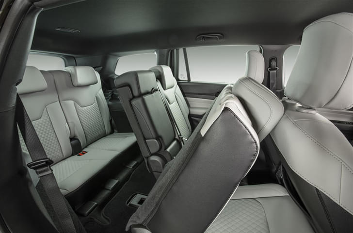 Jeep Meridian Second Row Seats